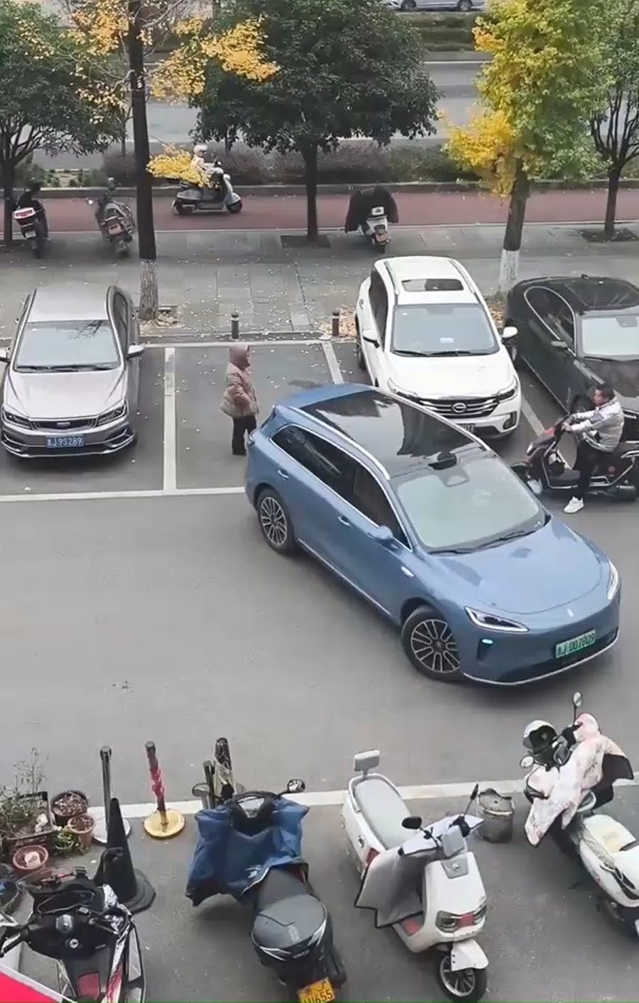 קרב על חנייה בסין