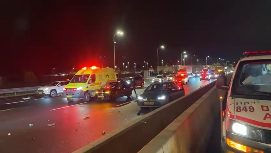 זירת התאונה