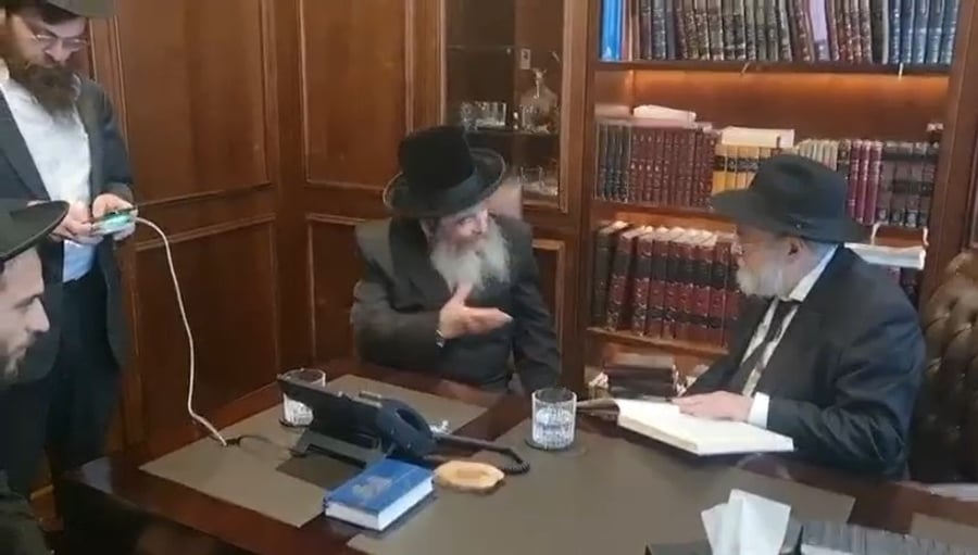 הגה"צ רבי שלמה קאהן בביקור בסידני