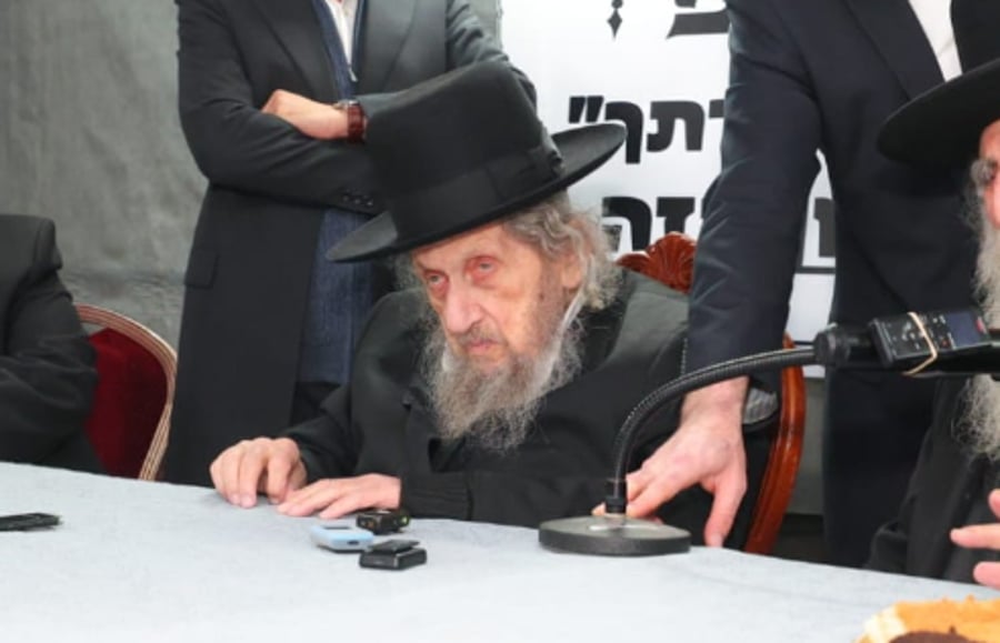 דבריו של ראש הישיבה הגר"ד לנדו