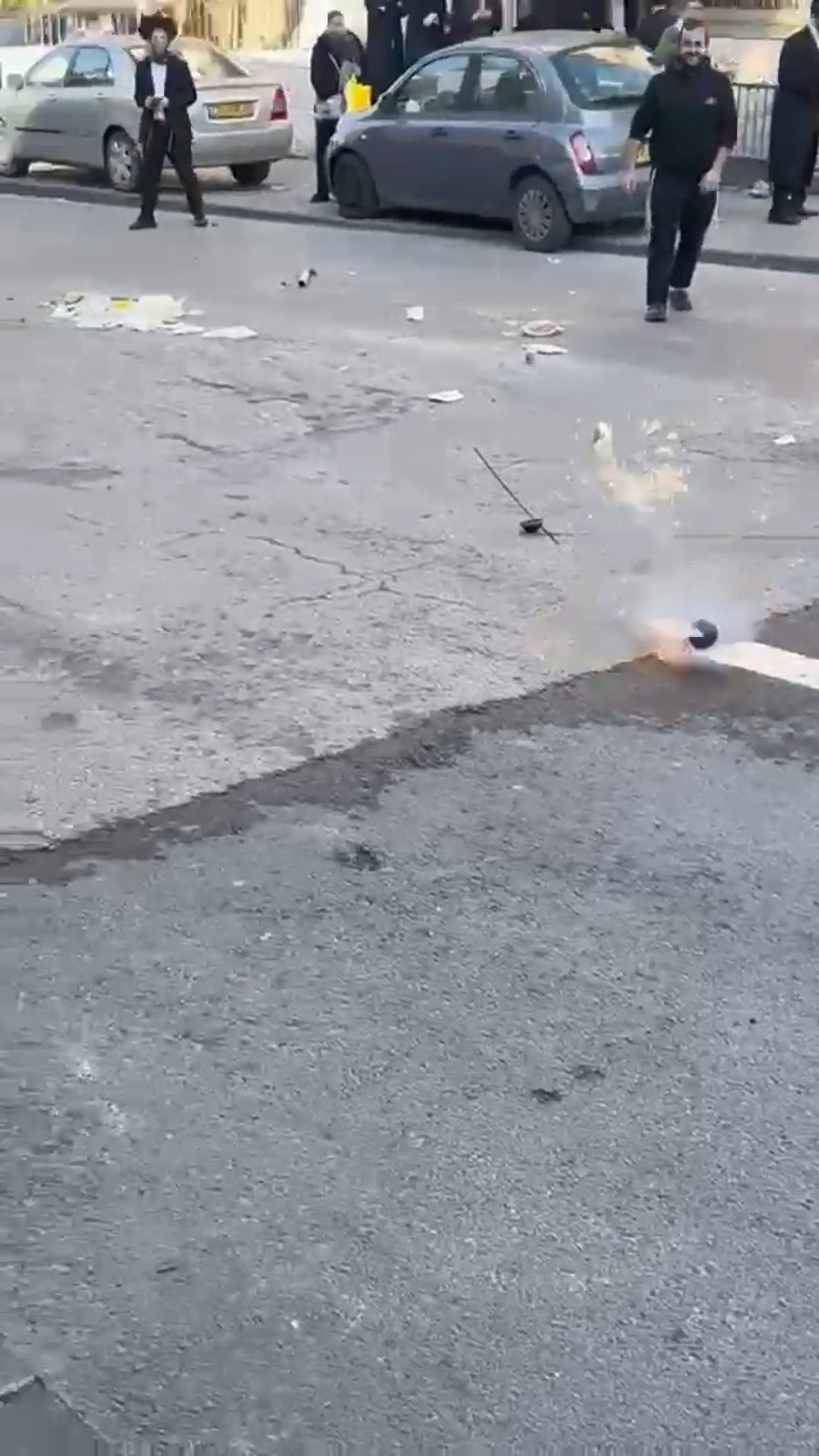 תיעוד מזריקת רימון ההלם