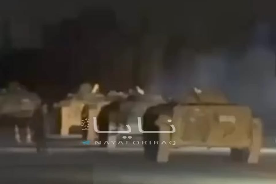 טנקים ברחובות חלב