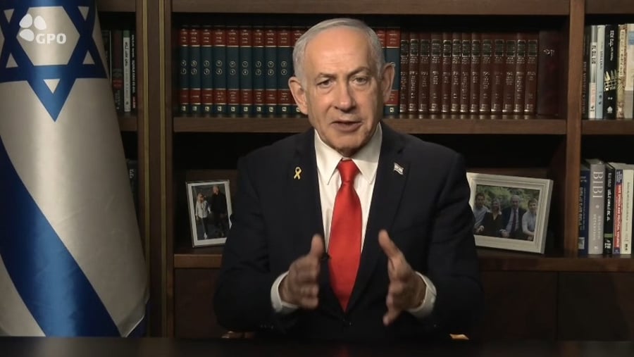 דבריו של נתניהו הערב