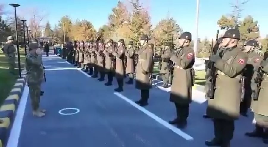 סיור הרמטכ"ל הטורקי