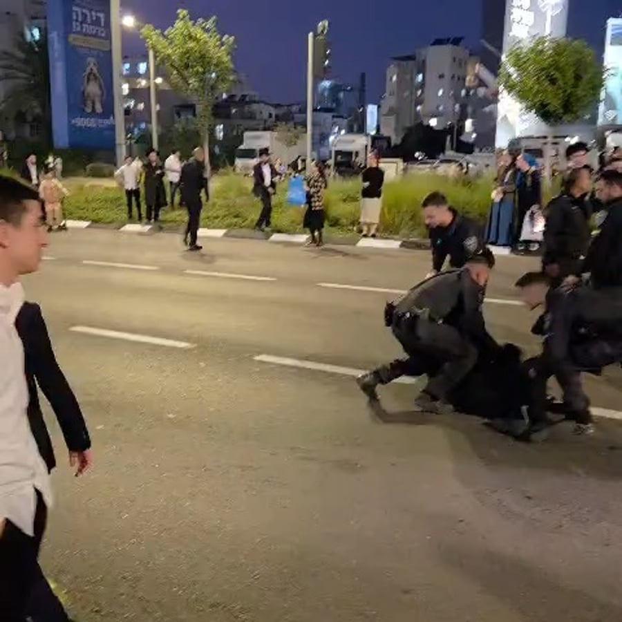 התיעוד הקשה של רגעי הדחיפה