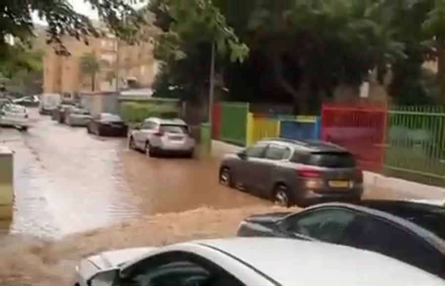 ההצפות בנתניה