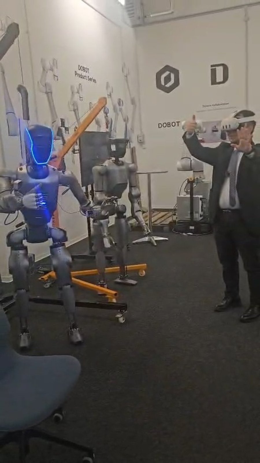 הרובוט בתערוכה בברלין