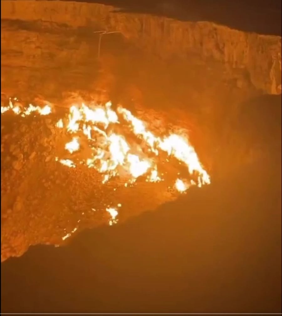 שער הגיהום בדרווזה טורקמניסטן 