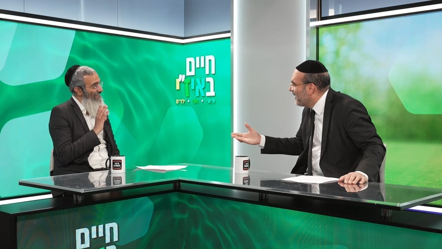 איזי במשפחה עם הרב משה רבי