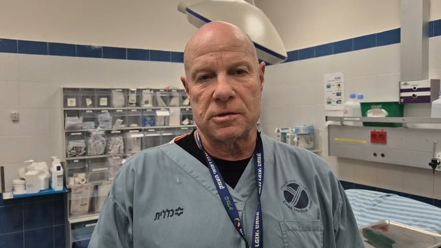 ד"ר גיל הירשהורן, מנהל יחידת הטראומה מספר