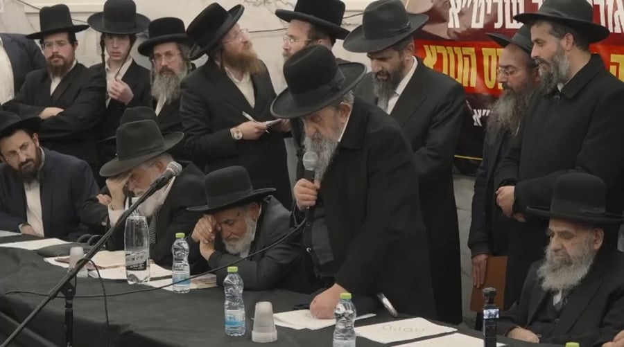 הנאום המרגש של הגרב"צ מוצפי | צפו