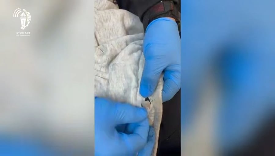 תפיסת הסם במכנסיים