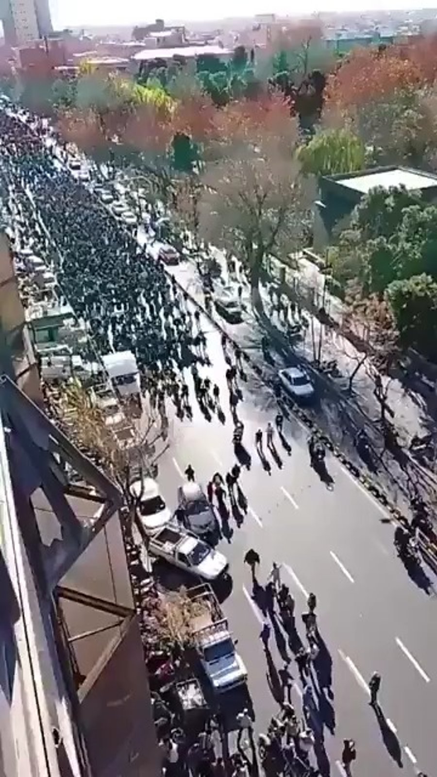 תהלוכת מחאה באיראן