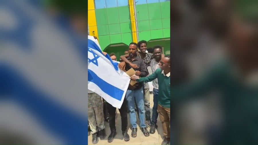 שירת "עם ישראל חי" בסומלילנד