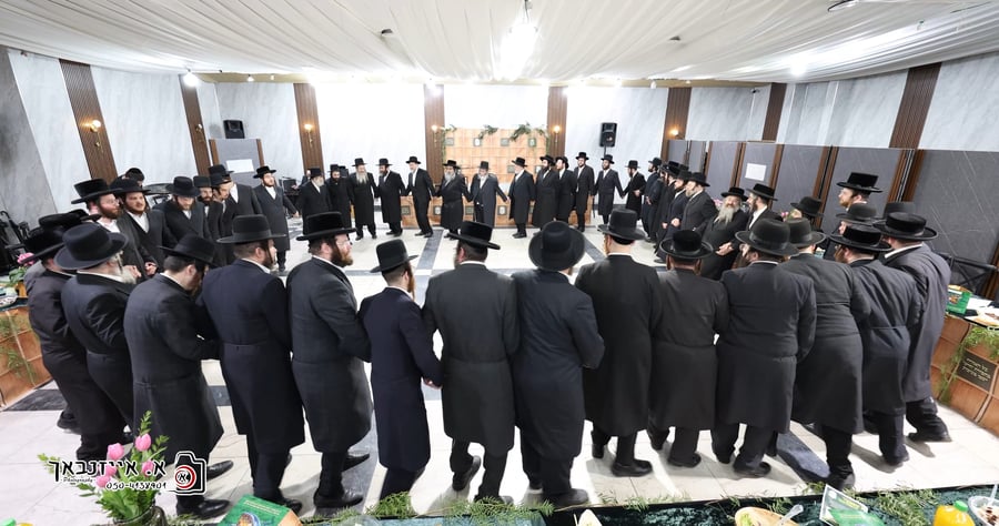 מעמד הסיום אצל הגה"צ רבי חיים צבי מייזליש