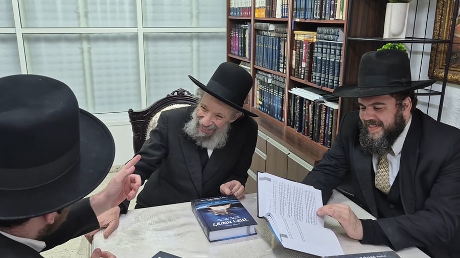 מסיבת הלחיים אצל הגר"י קולדצקי