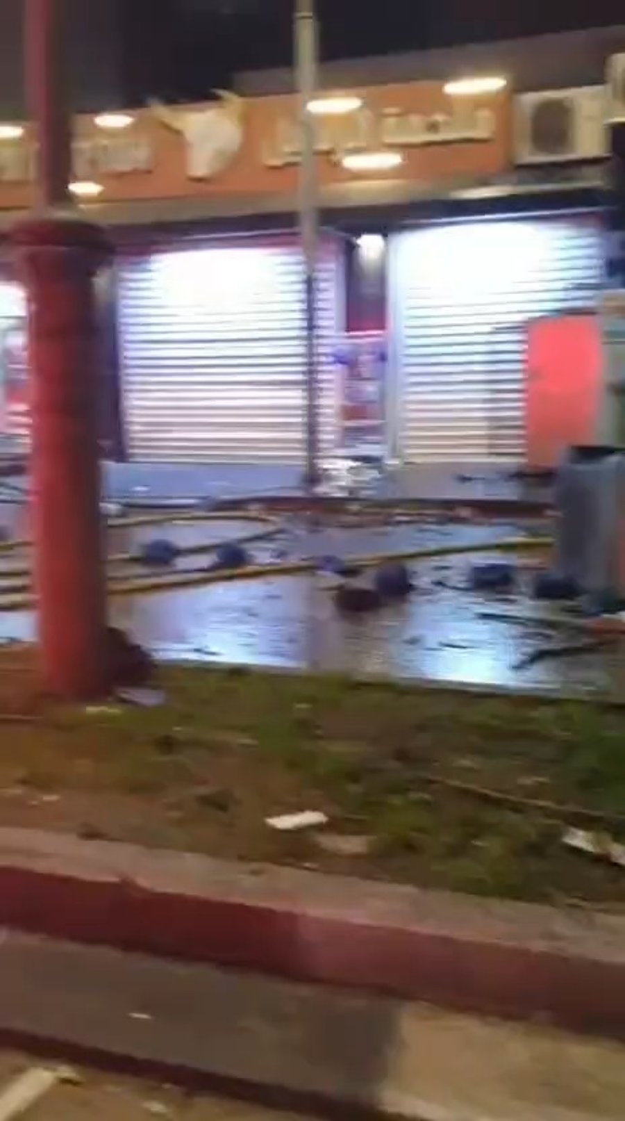 זירת הפיצוץ