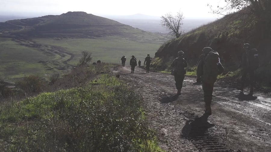 לוחמי חטיבת החשמונאים בפעילות מבצעית בדרום סוריה