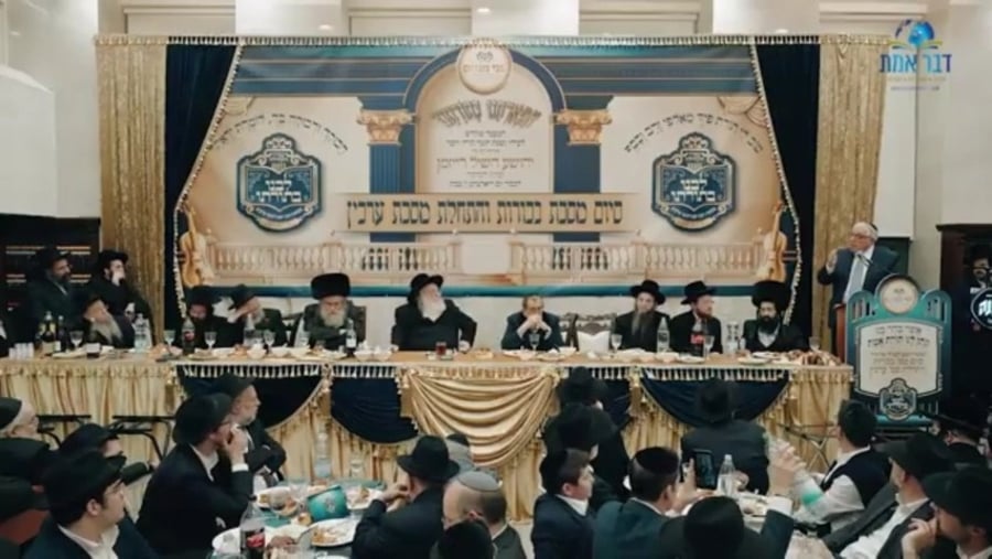 ר' חיים פינק בנאומו