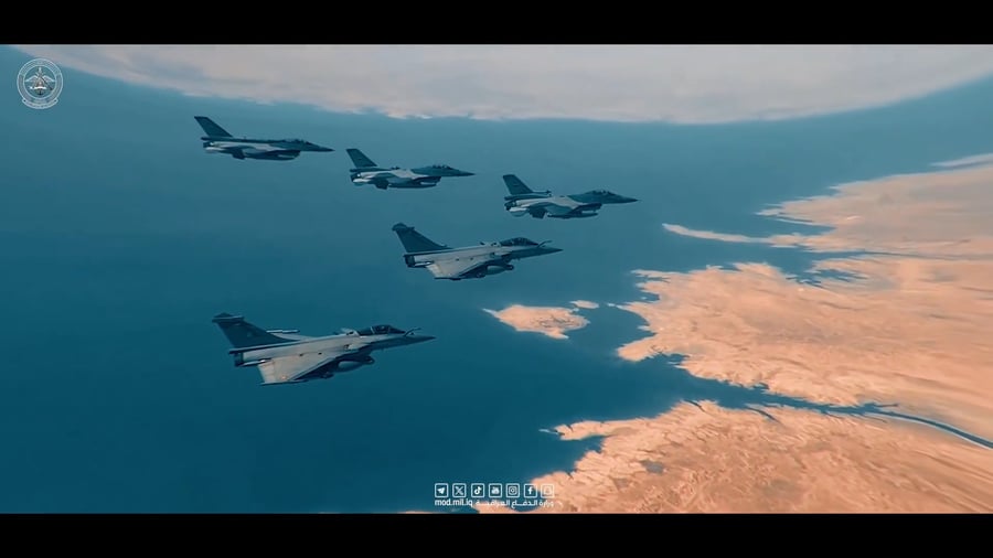 אימון אווירי בעיראק