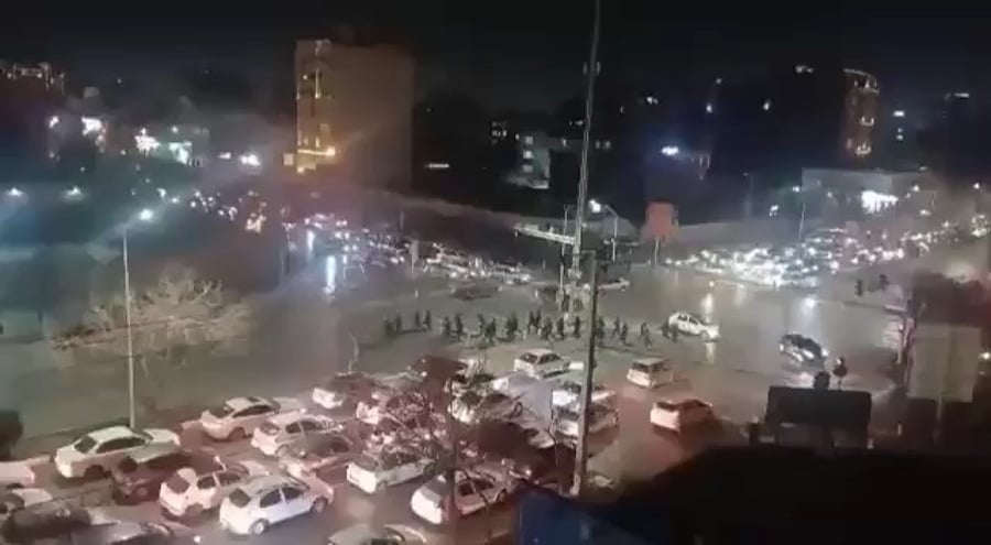 דריסת הכוחות האיראניים