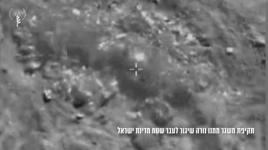 תיעוד מתקיפת המשגר