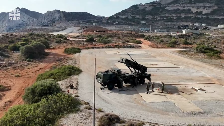 שיגור פטריוט נגד רחפנים