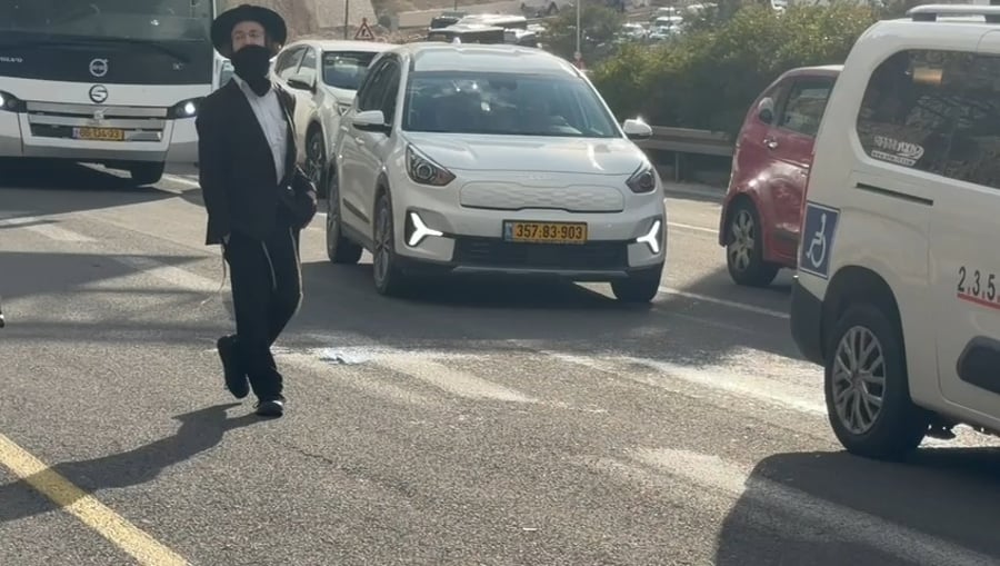 ממהלך המחאות בבגין בירושלים