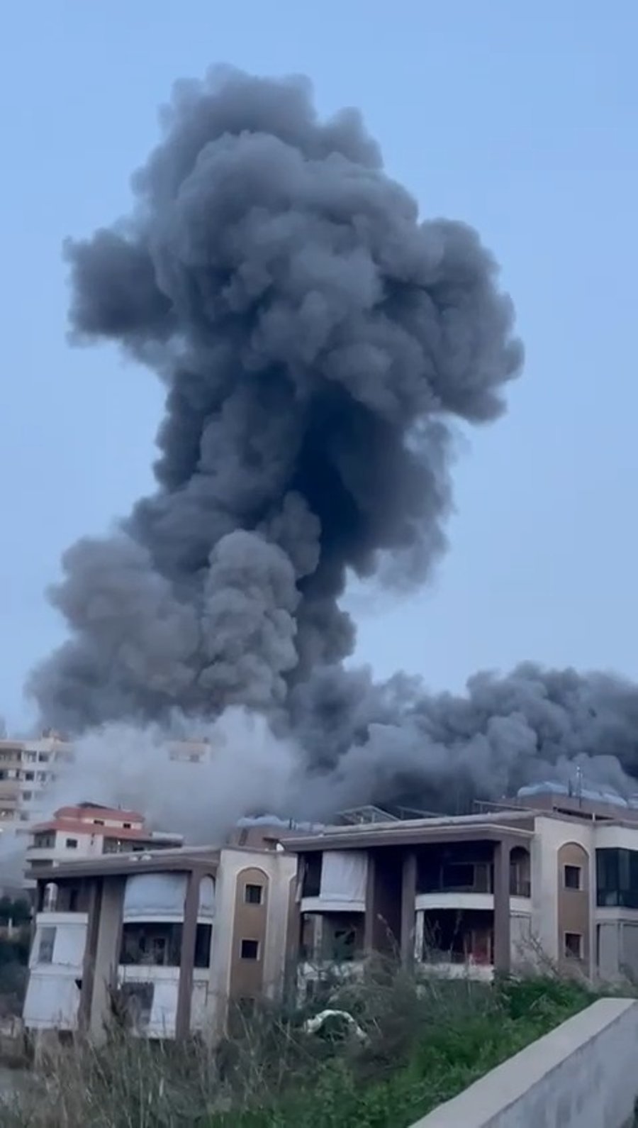 התקיפה בלבנון הערב