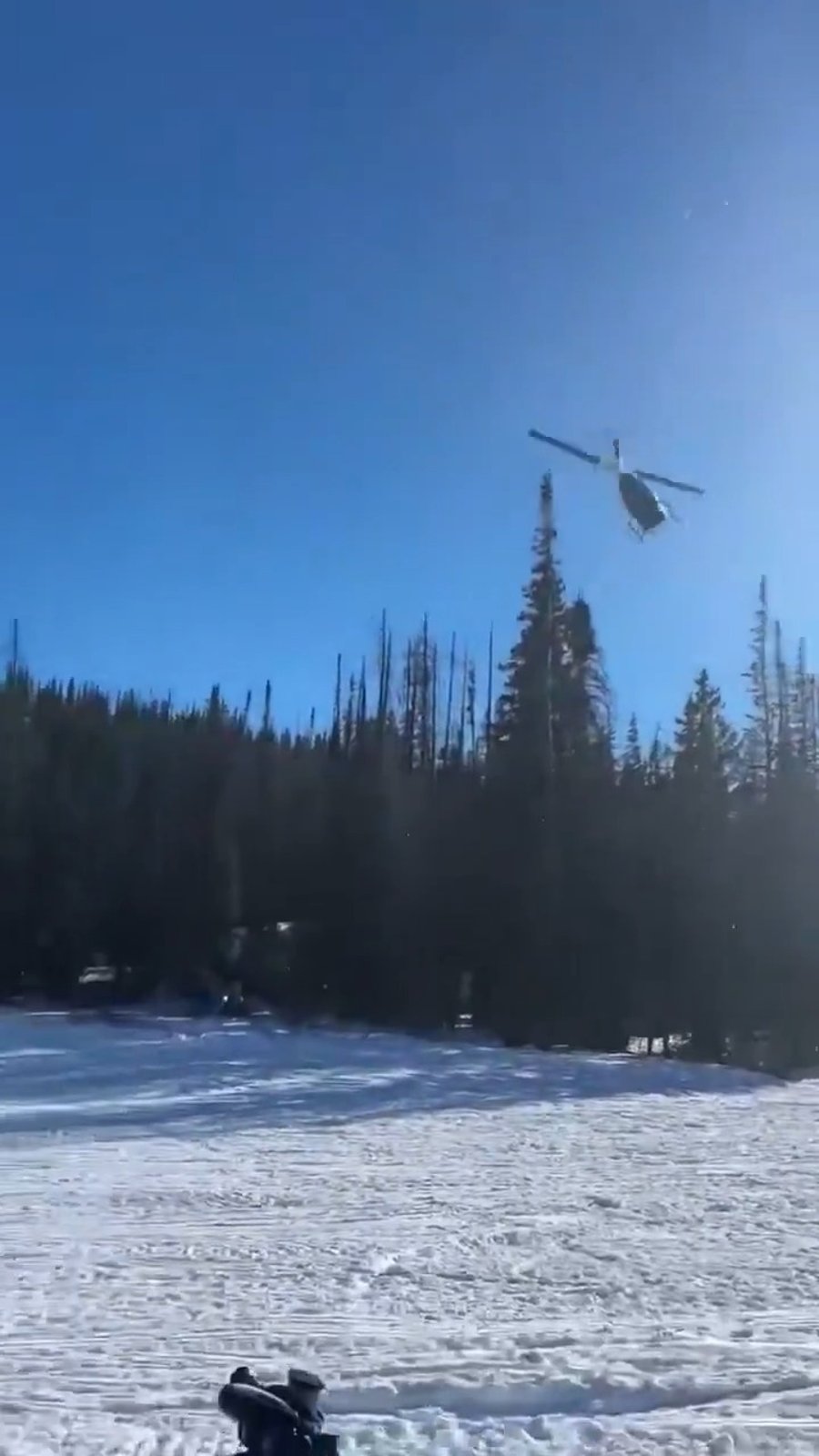 המסוק מאבד שליטה