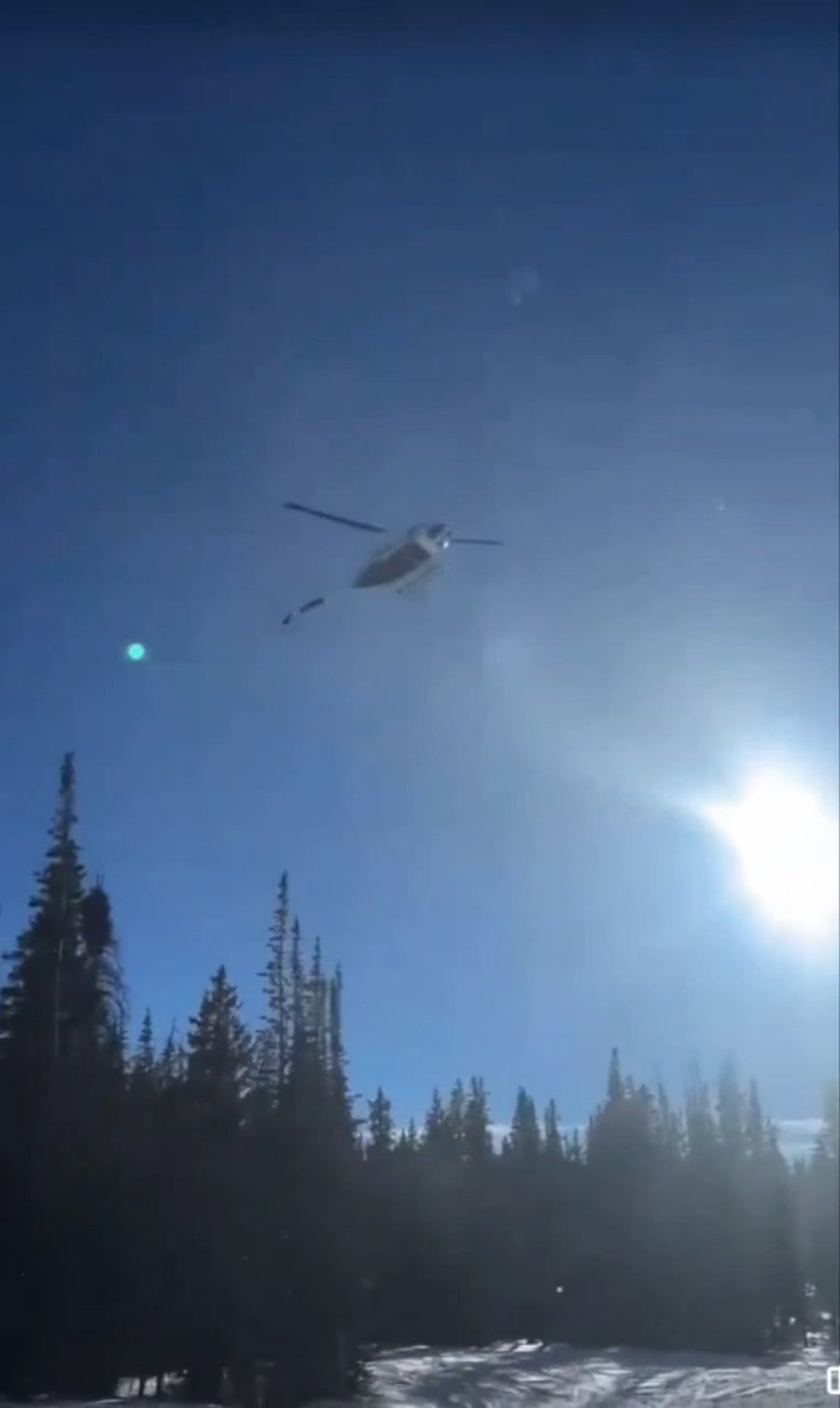 המסוק מסתחרר ומתרסק