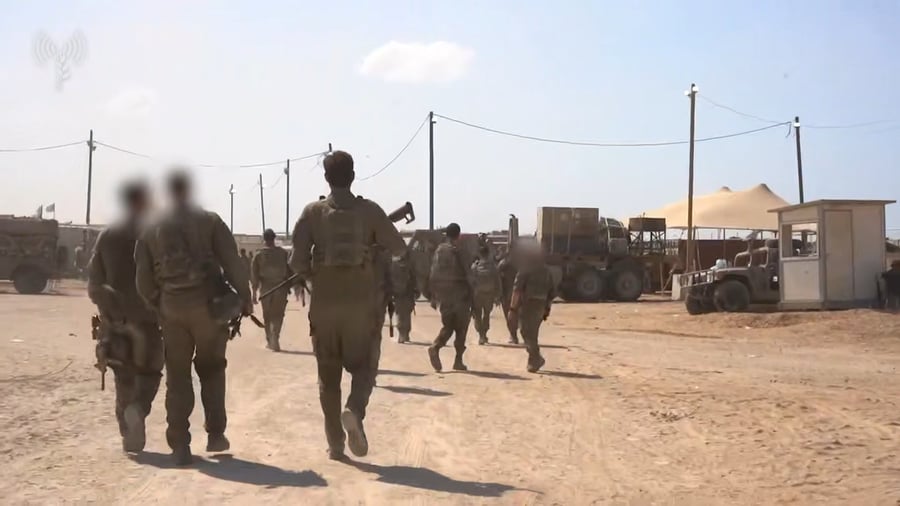 לוחמי גולני ברצועת עזה