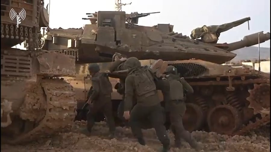 חטיבה 401 בתרגיל בגבול לבנון