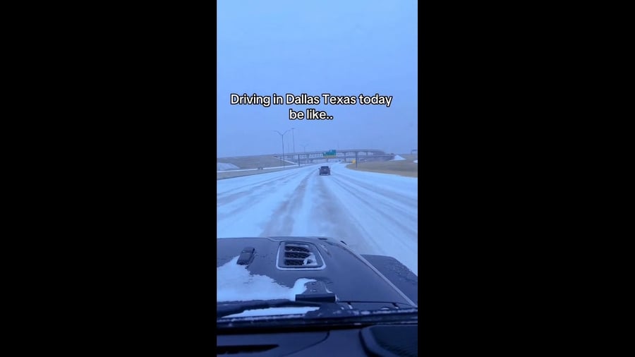 טקסס מושלגת