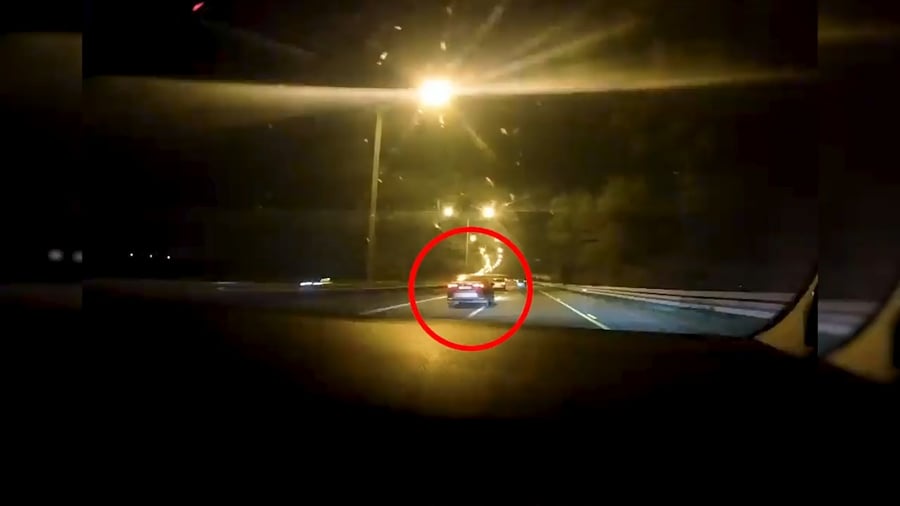 תיעוד המרדף והמעצר