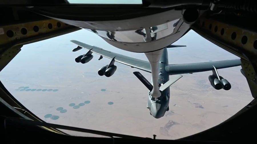 מטוסי B-52 של חיל האוויר האמריקאי 