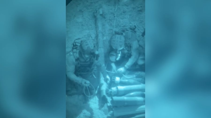 השמדת אמצעי הלחימה על ידי לוחמי צה"ל