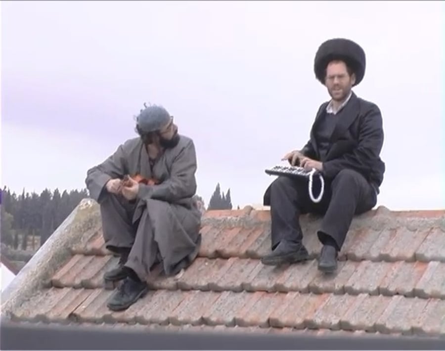 "שמור וזכור" - ירחמיאל זיגלר ואהרן רזאל בקליפ שלא יצא מעולם