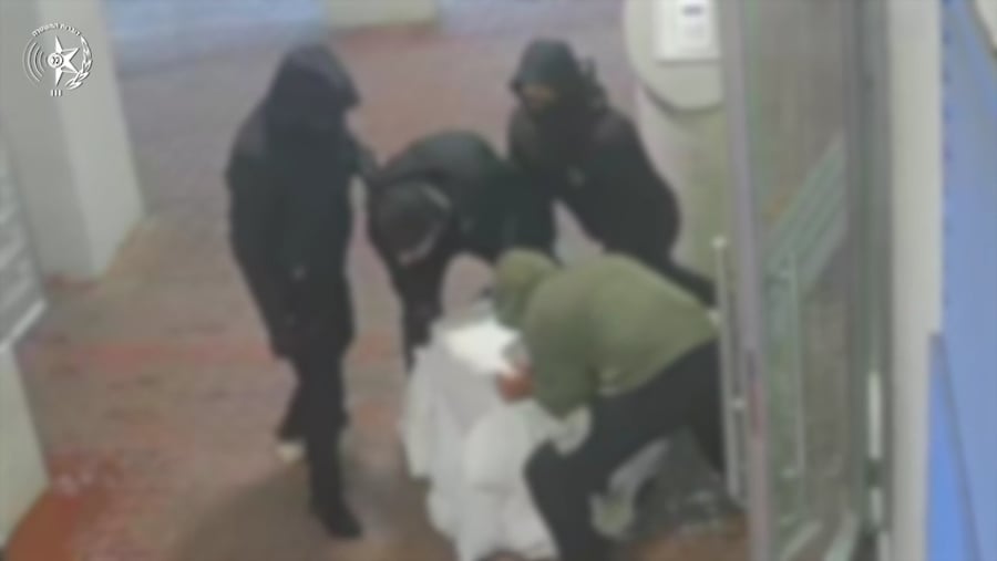 תיעוד מהפריצה