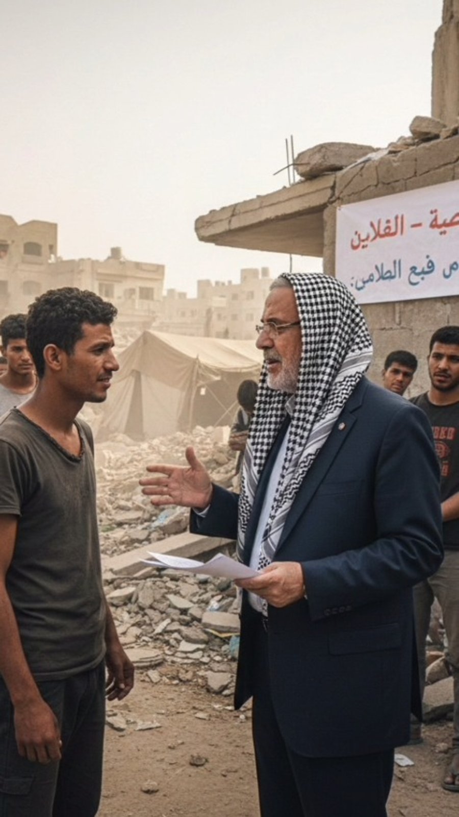 השיחה עם תושב עזה