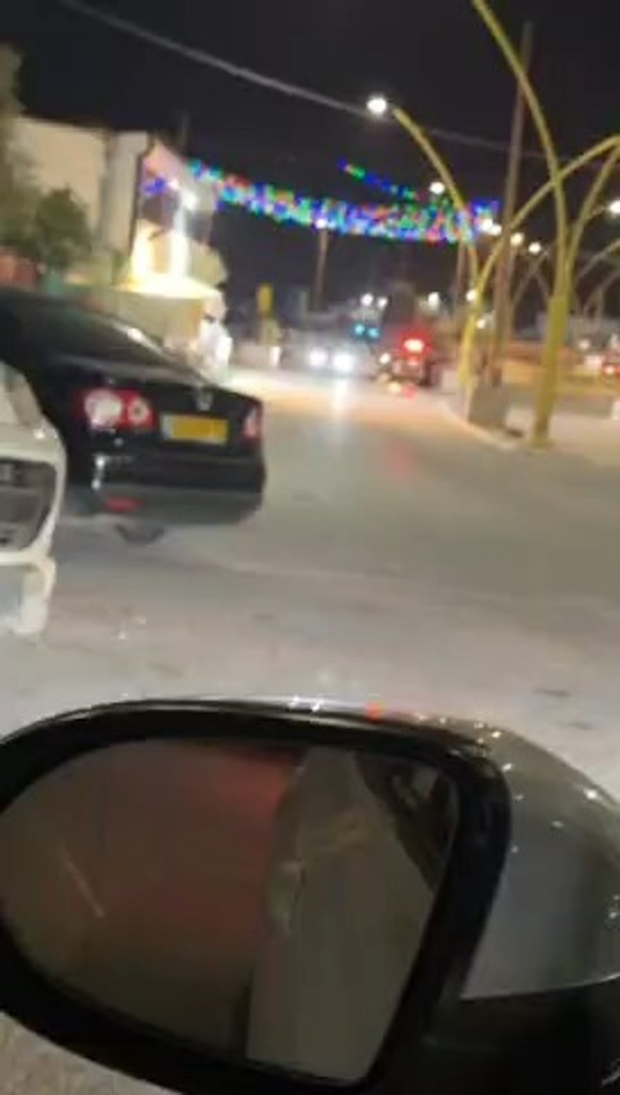 הזירה לאחר התקרית