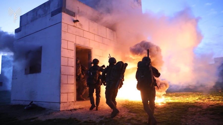 התרגיל הגדודי הראשון של חטיבת החשמונאים ברמת הגולן