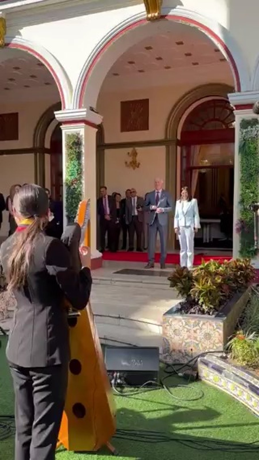 קבלת פנים חמה למזכיר האנרגיה בונצואלה