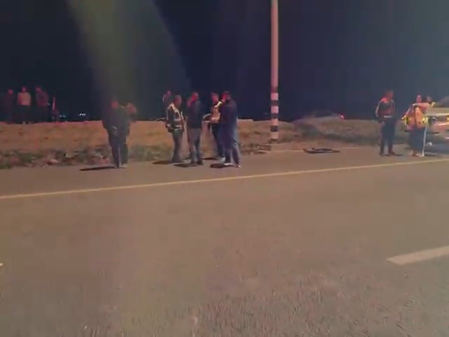 זירת התאונה