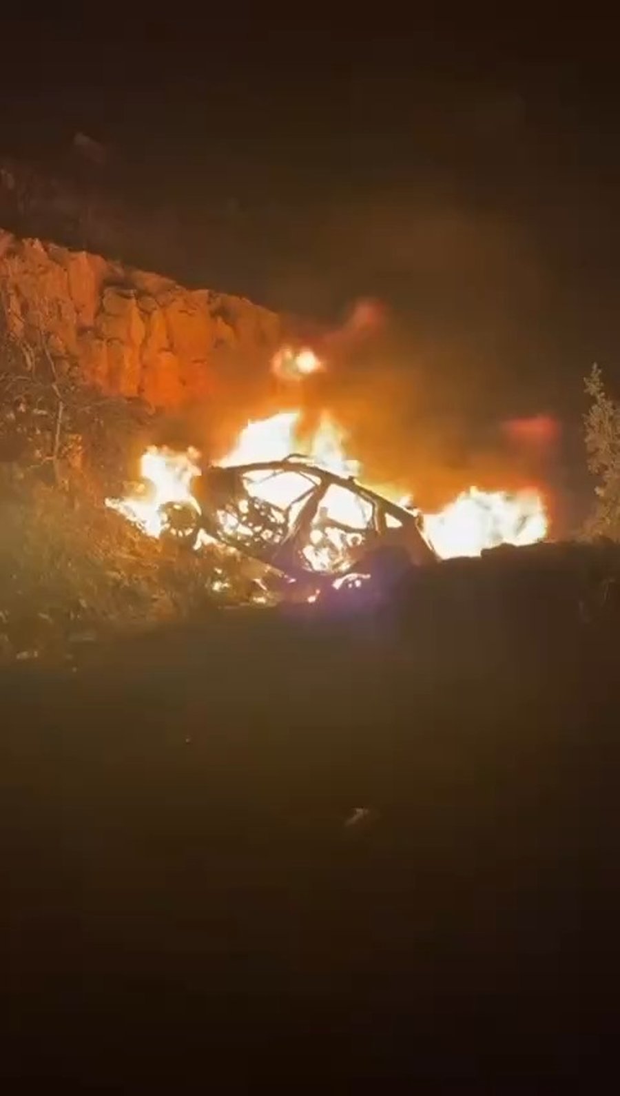 זירת החיסול בגבול סוריה