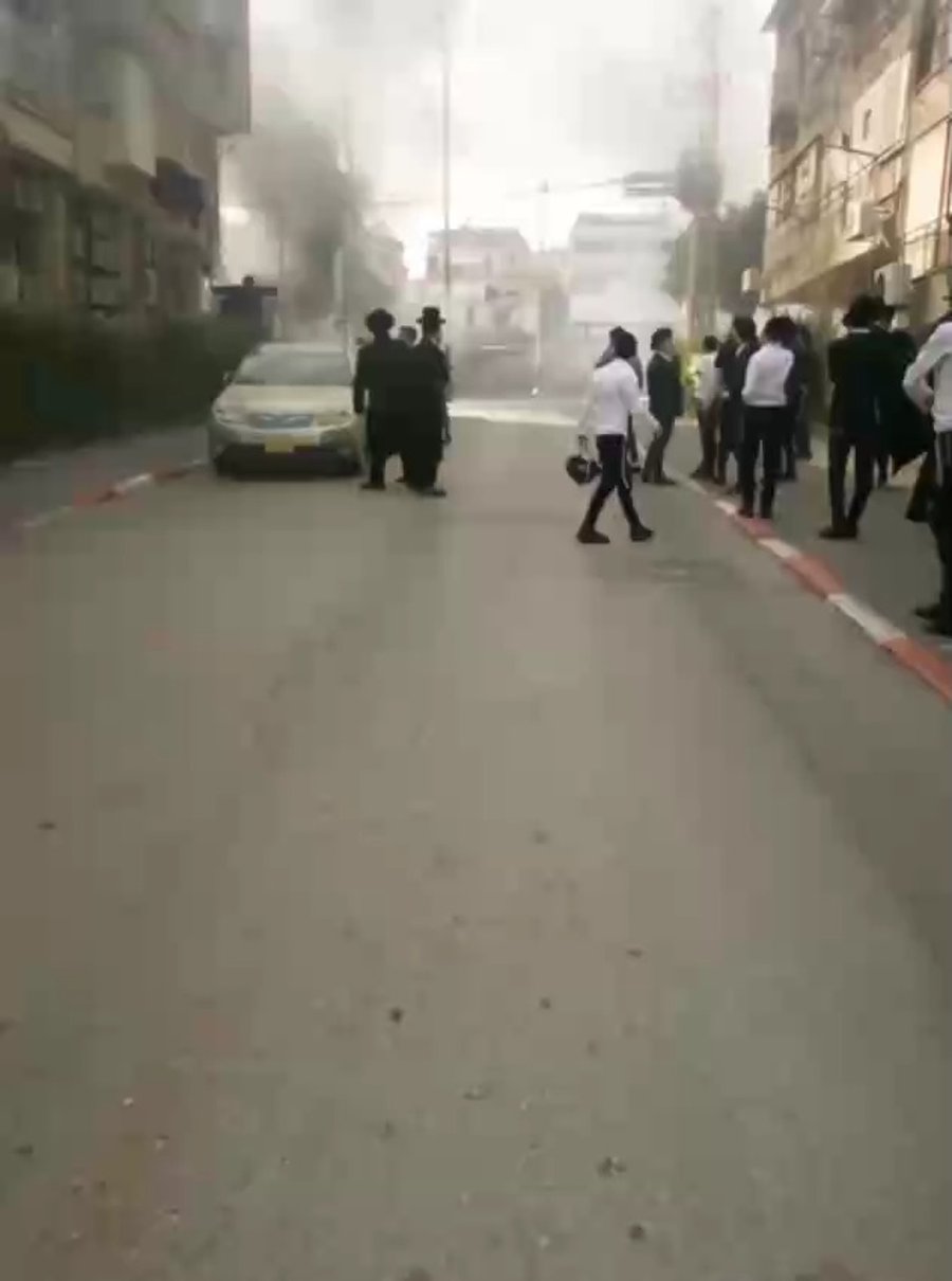 מהומות ענק בבני ברק