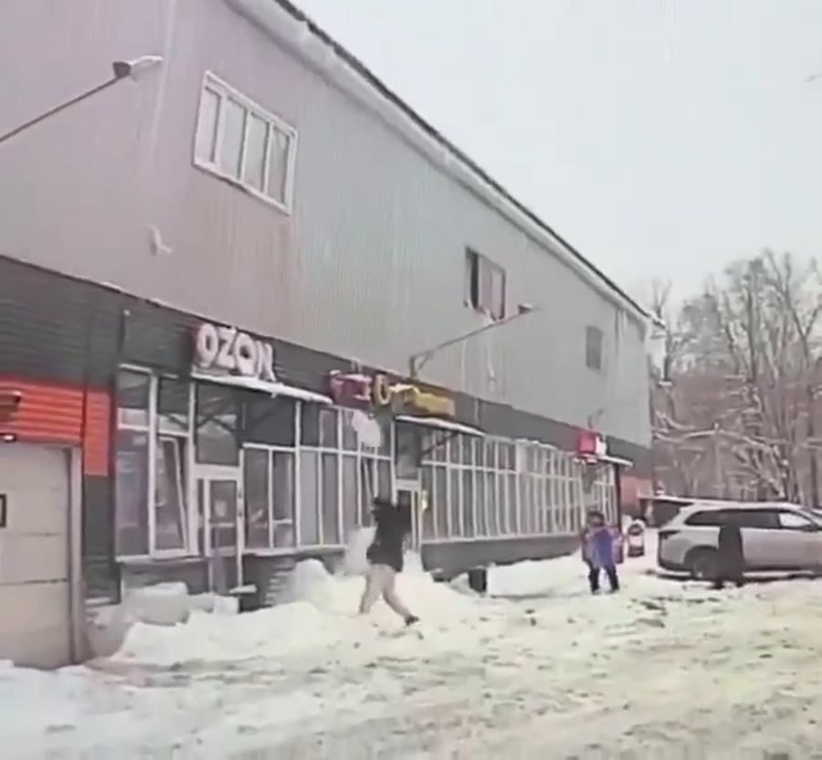 התקרית החריגה שתועדה במצלמה