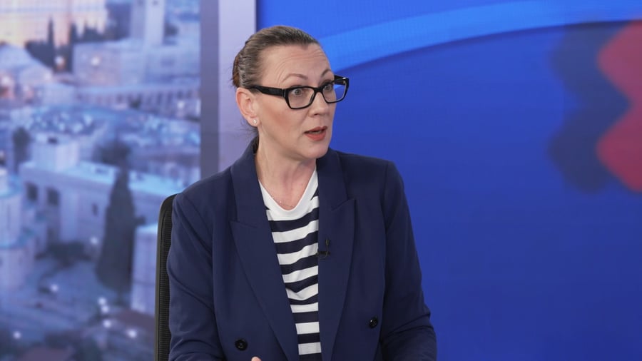 חברת הכנסת יוליה מלינובסקי בראיון ליוסי סרגובסקי