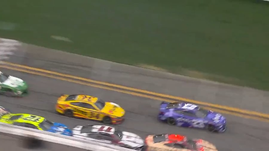 תאונה שרשרת במרוץ