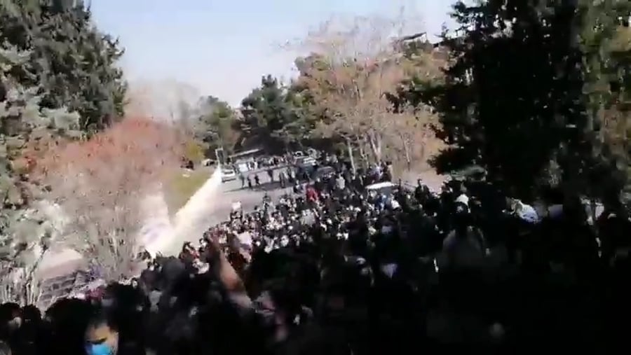 הפגנה באיראן, היום